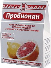 Конфеты обогащенные пробиотические «Пробиопан», 60 г